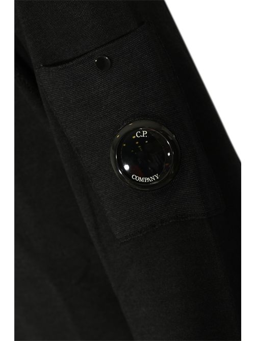 Maglione girocollo in lana merino Black C.P. COMPANY | 19CMKN024A003247F999